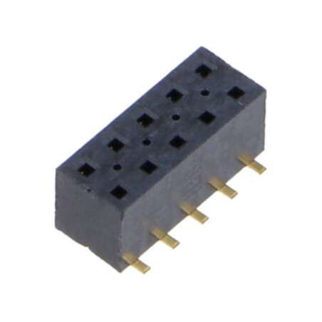 Conector: PCB-PCB; mamă; PIN: 10; 2mm; TLE; aurit; SMT; soclu; 3,2A