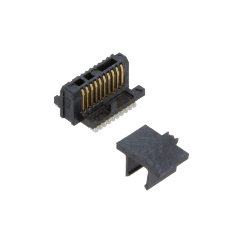 Conector: PCB-PCB; tată; PIN: 10; 0,4mm; ST4; aurit; SMT; soclu; 1,6A