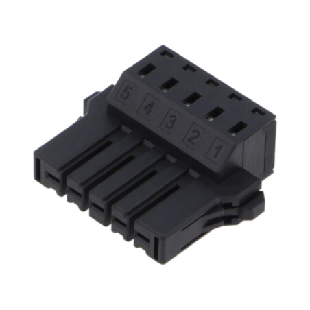 Regletă de conexiuni deconectabilă; 5,08mm; piste: 5; drept; mufă