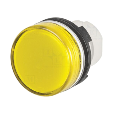 Lumină de control; 22mm; 46; -25÷55°C; Ø22,3mm; IP65; galbenă