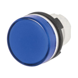 Lumină de control; 22mm; 46; -25÷55°C; Ø22,3mm; IP65; albastră