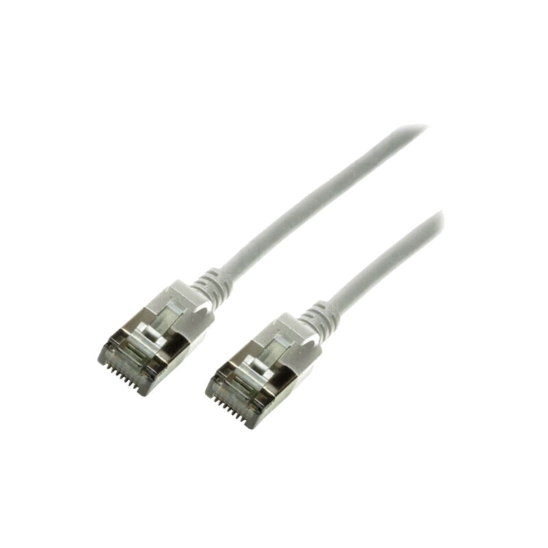 Patch cord; U/FTP; 6a; litat; Cu; elastomer termoplastic TPE; gri Patch cord; U/FTP; 6a; litat; Cu; elastomer termoplastic TPE; gri