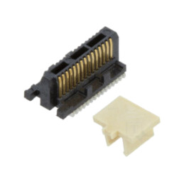 Conector: PCB-PCB; tată; PIN: 15; 0,4mm; ST4; aurit; SMT; soclu; 1,6A
