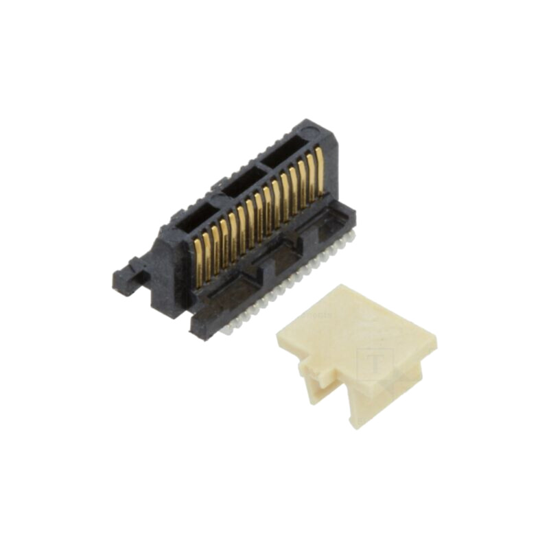 Conector: PCB-PCB; tată; PIN: 15; 0,4mm; ST4; aurit; SMT; soclu; 1,6A