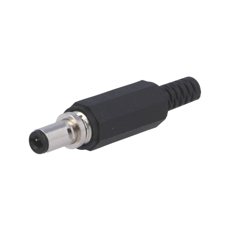 Conector: alimentare DC; mufă; mamă; 5,5/2,1mm; 5,5mm; 2,1mm; 9,5mm