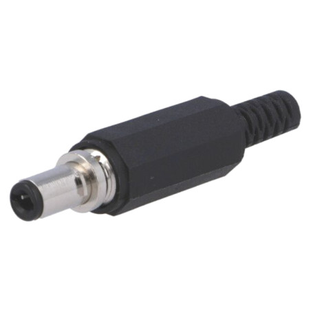 Conector: alimentare DC; mufă; mamă; 5,5/2,1mm; 5,5mm; 2,1mm; 9,5mm