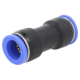 Racord push-in; simplu,de trecere; -0,95÷15bar; PBT; BLUELINE