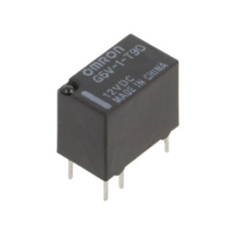Releu: electromagnetic; SPDT; Ubobină: 12VDC; Icontacte max: 1A