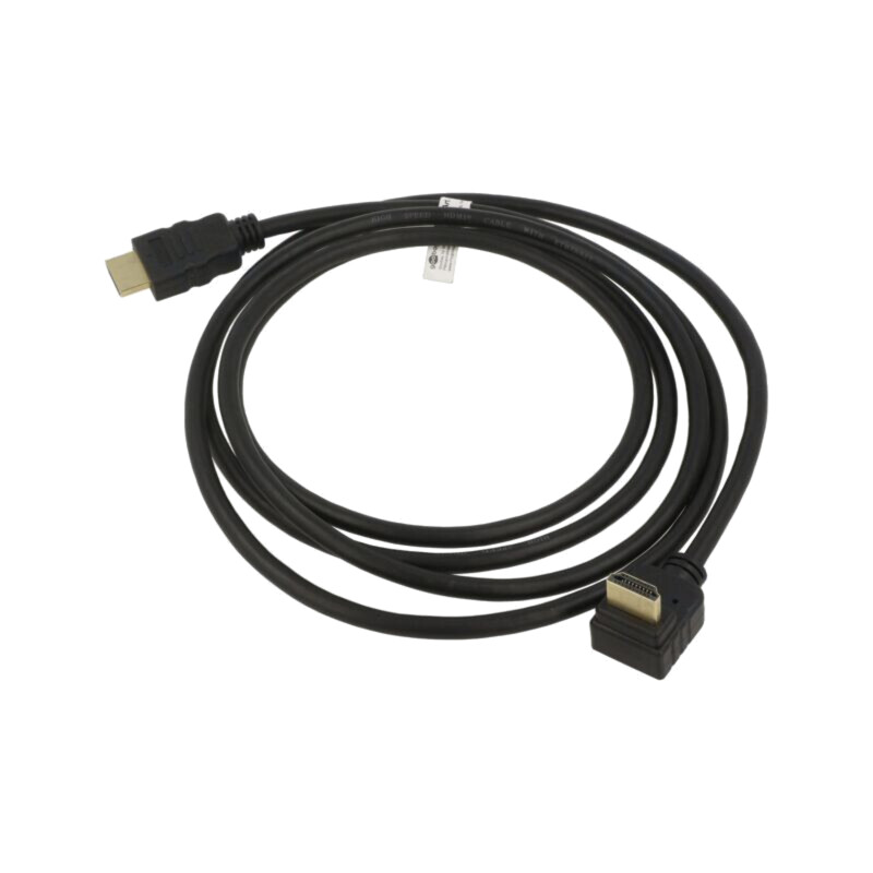 Cablu; HDCP 2.2,HDMI 2.0; HDMI mufă,HDMI mufă 270°; PVC; 2m