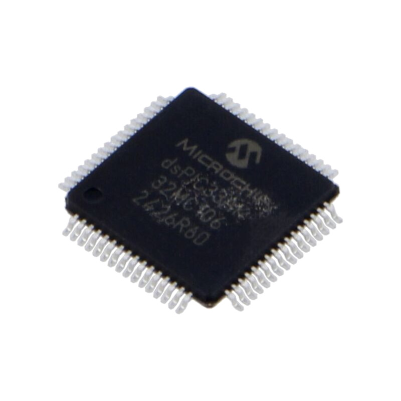 IC: microcontroler dsPIC; 32kB; 8kBRAM; TQFP64; 3÷3,6VDC; DSPIC