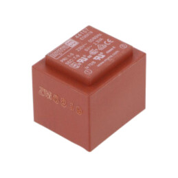 Transformator: încapsulat; 2,3VA; 230VAC; 6V; 383mA; PCB