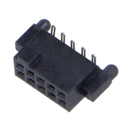 Conector: PCB-PCB; mamă; PIN: 10; 1,27mm; SFM; argintat selectiv
