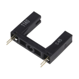 Senzor: fotoelectric; transmiţător-receptor (cu slot); DARK-ON