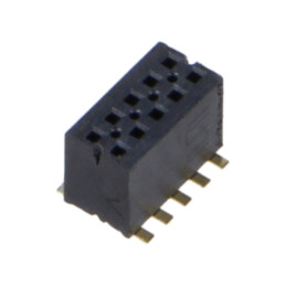 Conector: şiruri pini; tată; PIN: 10; 1,27mm; aurit; SMT; soclu; rolă