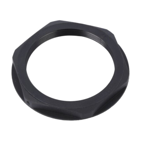 Piuliţă; M63; poliamidă; UL94V-2; 75mm; neagră; -20÷100°C; Pas: 1,5