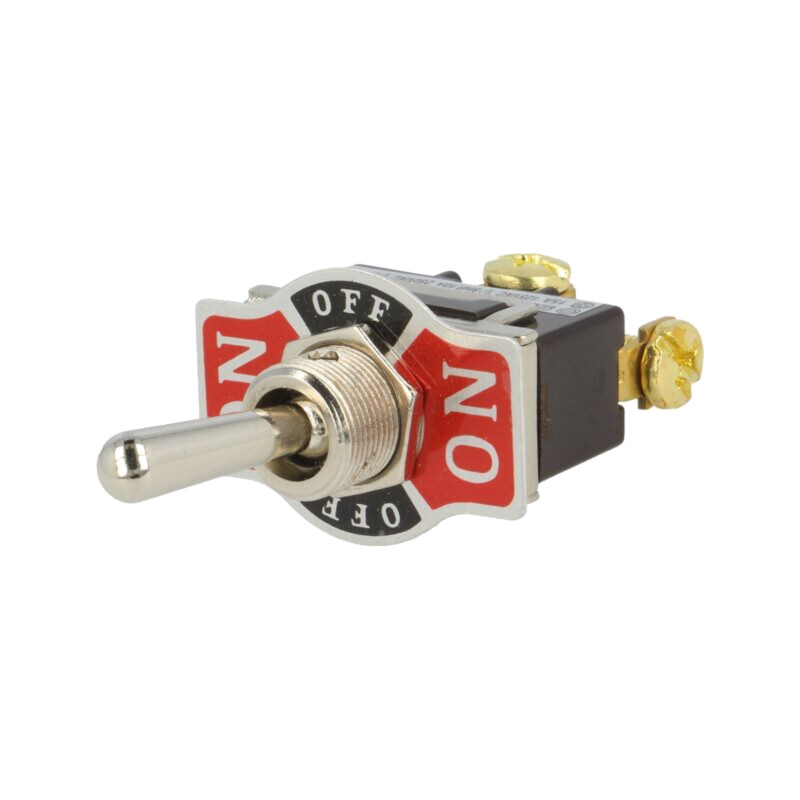 Comutator: basculant; Poz: 3; SP3T; ON-OFF-ON; 10A/250VAC; R13-29