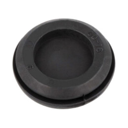 Manşon; cu cap adâncit; Øorif.mont: 60mm; Øorif: 48mm; neagră