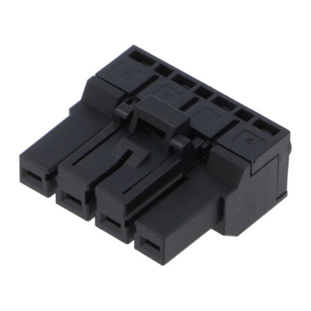 Regletă de conexiuni deconectabilă; 7,5mm; piste: 4; drept; mufă