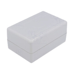 Carcasă: universală; X: 75mm; Y: 114mm; Z: 56mm; ABS; gri; cu clichet
