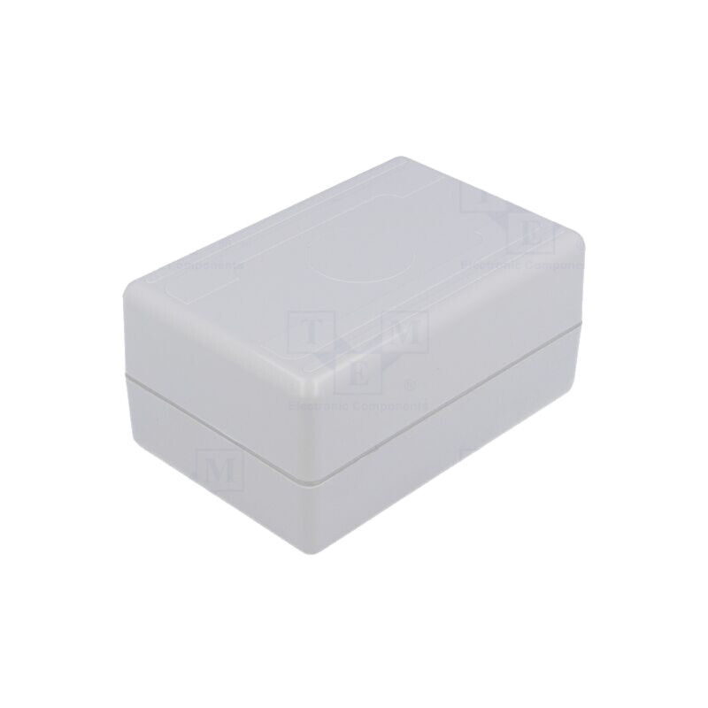 Carcasă: universală; X: 75mm; Y: 114mm; Z: 56mm; ABS; gri; cu clichet Carcasă: universală; X: 75mm; Y: 114mm; Z: 56mm; ABS; gri; cu clichet