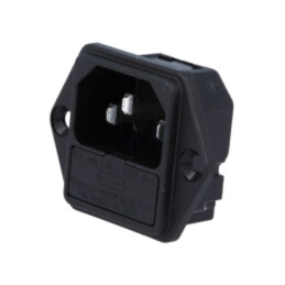 Conector: alimentare AC; soclu; tată; 10A; 250VAC; IEC 60320; 6200