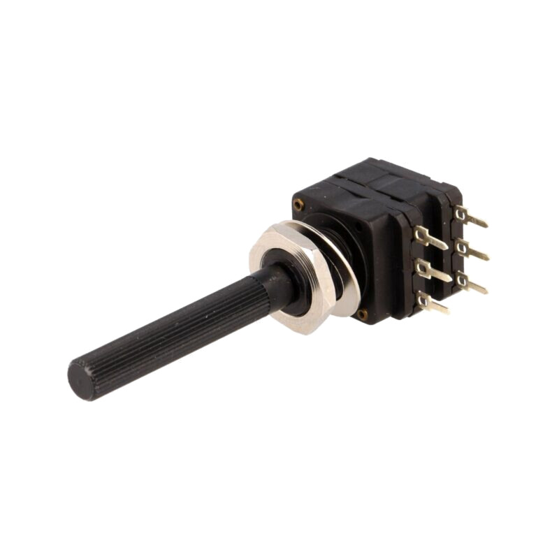 Potenţiometru: axial; singură tură; 10kΩ; 200mW; THT; 6mm; plastic