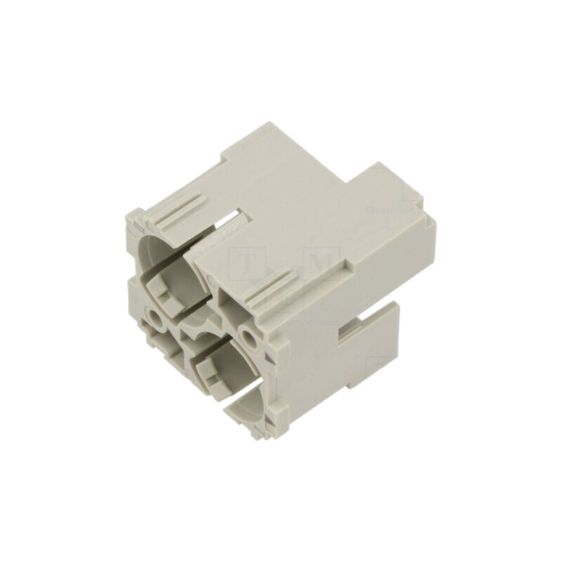 Conector: HDC; inserturi de contact; tată; 50V; UL94V-0; Module: 2
