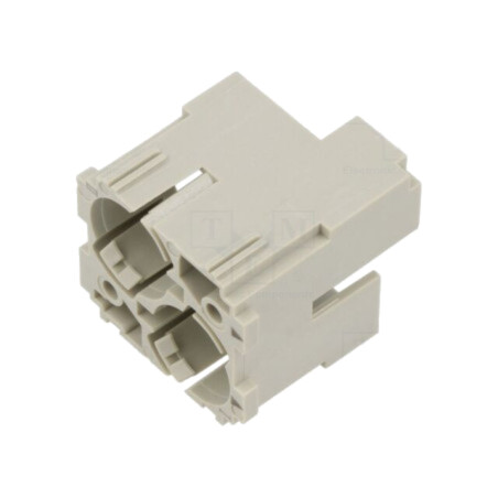 Conector: HDC; inserturi de contact; tată; 50V; UL94V-0; Module: 2