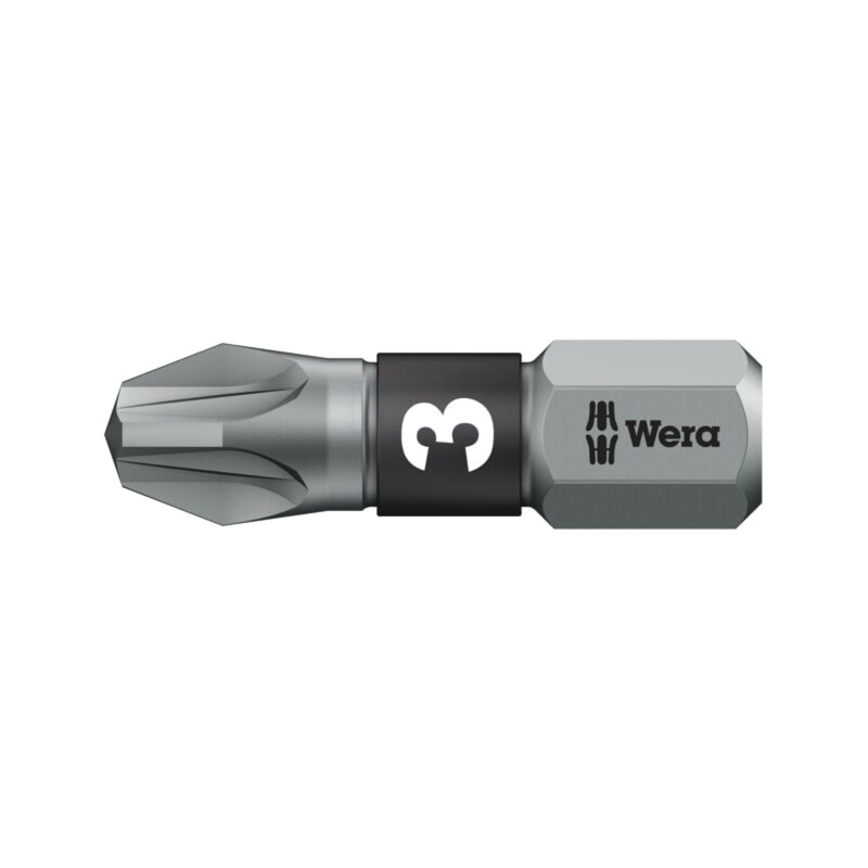 Capăt de şurubelniţă; Pozidriv®; PZ3; Lung.tot: 25mm; BiTorsion