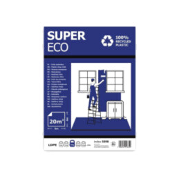 Painting foil; L: 5m; Width: 4m; black