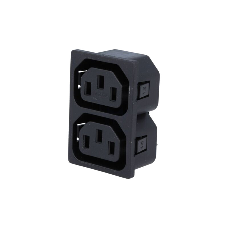 Conector: alimentare AC; soclu; mamă; 10A; 250VAC; IEC 60320