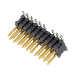 Conector: şiruri pini; tată; PIN: 20; 1,27mm; aurit; SMT; soclu; rolă