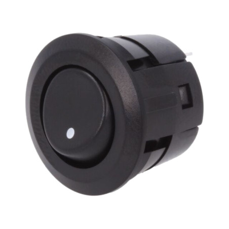 ROCKER; SPST; Poz: 2; ON-OFF; 3A/250VAC; neagră; fără; DS-059; 1,5kV