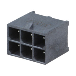 Conector: cablu-placă; soclu; tată; Mega-Fit; 5,7mm; PIN: 6; UL94V-0