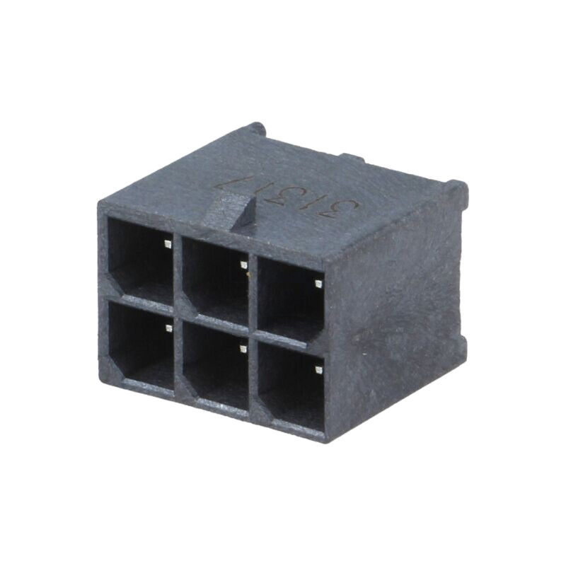 Conector: cablu-placă; soclu; tată; Mega-Fit; 5,7mm; PIN: 6; UL94V-0