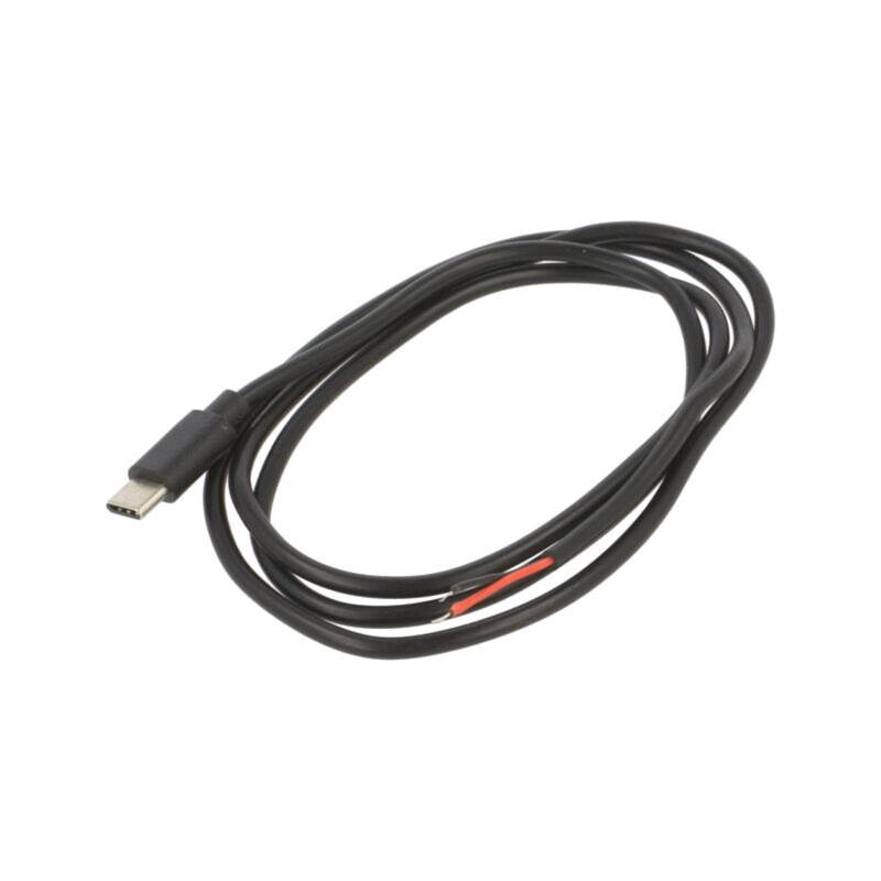Cablu; pentru service; cabluri,USB C mufă; 1m; negru; 10W; 2A; 5V