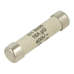 Siguranţă: siguranţă; gG; 16A; 400VAC; cilindrică,industrial