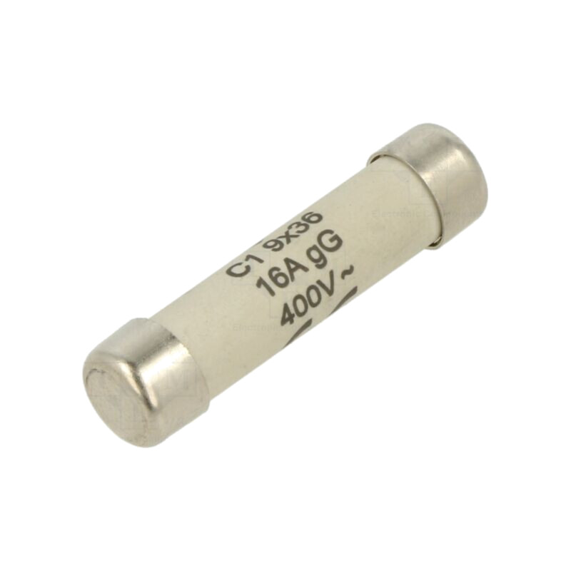 Siguranţă: siguranţă; gG; 16A; 400VAC; cilindrică,industrial