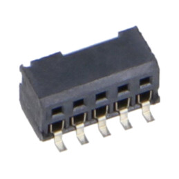 Conector: şiruri pini; mamă; PIN: 10; 1,27mm; aurit; SMT; soclu