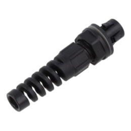 Garnitură de etanşare; M12; 0; IP68; poliamidă; neagră