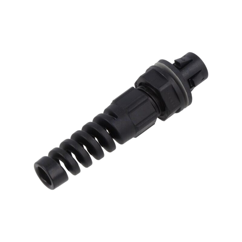 Garnitură de etanşare; M12; 0; IP68; poliamidă; neagră