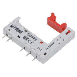 Stativ; 6A; PCB; 33x6x37,21mm; RM699BV,RSR30