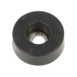 Şaibă; Diam.bază: 19mm; oţel zincat; H: 7mm; Acoperire: gumă