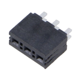 Conector: şiruri pini; soclu; tată; PIN: 3; drept; 3,96mm; THT; 1x3