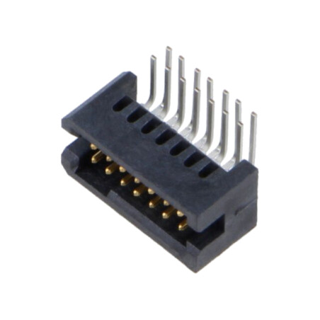 Conector: PCB-PCB; tată; PIN: 14; 1,27mm; TFM; aurit; THT; soclu; 3,7A