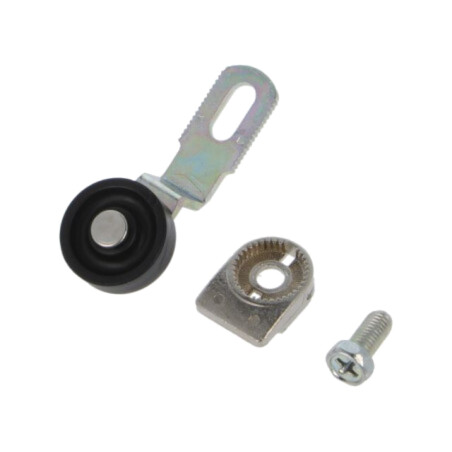 Cap de propulsie; manetă R 43mm, rolă din plastic Ø20mm