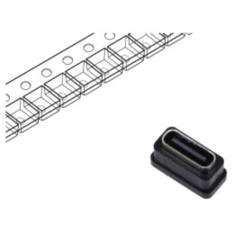 Conector: USB C; soclu; SMT; PIN: 24; verticală; top board mount