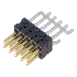 Conector: şiruri pini; tată; PIN: 10; 1,27mm; aurit; SMT; soclu; rolă