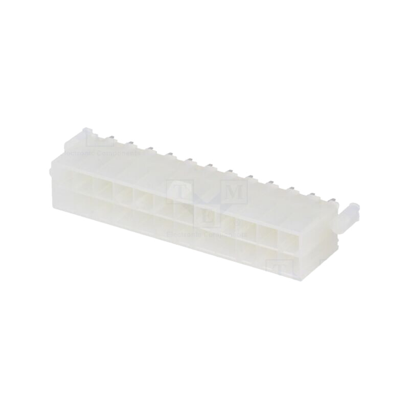 Conector: cablu-placă; soclu; tată; Mini-Fit Jr; 4,2mm; PIN: 24; THT