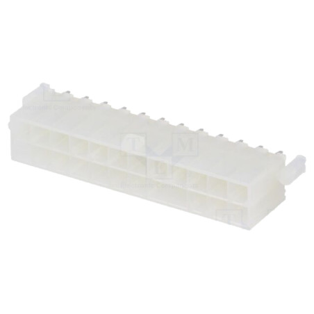 Conector: cablu-placă; soclu; tată; Mini-Fit Jr; 4,2mm; PIN: 24; THT